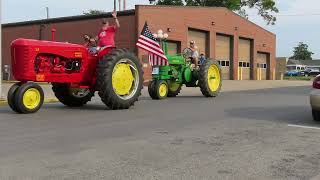 American Thresherman AssociationTractor Parade Pinckneyville IL 6142024 Video 2 [upl. by Alliw954]