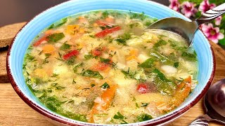 Einfache und leckere Gemüsesuppe in 30 Minuten für alle Essen Sie mindestens jeden Tag [upl. by Hambley826]