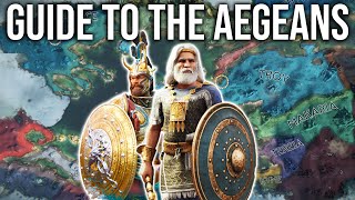 GREECE IS BACK Aegean Kingdoms Review and Guide for Total War Pharaoh Dynasties [upl. by Nosille]