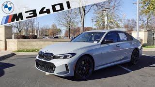 2024 BMW M340i xDrive POV Review  Best Sport Sedan For The Money [upl. by Yroffej]