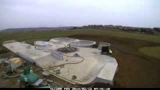 Timelapse of Skatepark build in Peacehaven UK 4 min edit [upl. by Hairahcaz201]