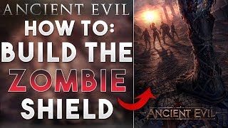 Ancient Evil  ALL ZOMBIE SHIELD PART LOCATIONSGUIDE BLACK OPS 4 [upl. by Lenahs983]