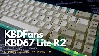 KBD67 Lite R2 Review The best 65 on KBDFans [upl. by Eetsim]