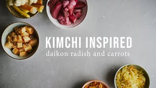 KIMCHI INSPIRED RECIPES LACTOFERMENTING PART 33  Good Eatings [upl. by Dodie]