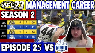 ROBBED A 45 POINT LEAD AFL 23 Management Career Richmond  Preliminary Final 2024 [upl. by Salba]