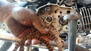 Fi XRM 125 Replace clutch lineng [upl. by Bernard560]