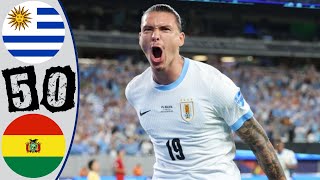 Uruguay vs Bolivia 50 Highlights amp All Goals  Copa America 2024 [upl. by Isobel]