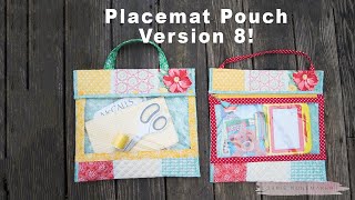 Placemat Pouch Version 8  Clear Project Pouch [upl. by Aggarwal]