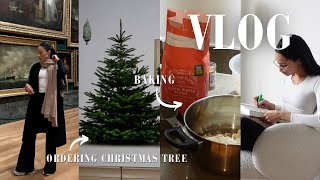 VLOG Braiding my hair ordering a Christmas tree baking talking about Jesus 🤍 [upl. by Dijam224]