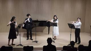 쿠잉 SYagisawa  Fioritura for Flute Quartet [upl. by Donall]