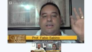 Entrevista com o Professor Fábio Sabino [upl. by Gunnar]