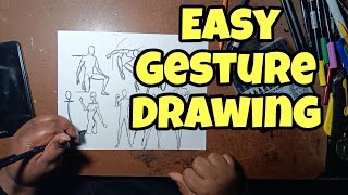 Gesture Drawing Practice For Beginners gesturedrawing artlessons superheroes [upl. by Hametaf]