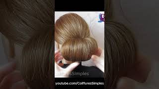 Easy updo for you to try hairstyles [upl. by Atilrep]