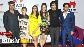 Celebs Seen Attending The MAMI Film Festival [upl. by Athalie]