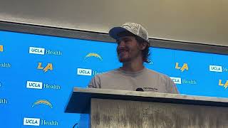 Chargers quarterback Justin Herbert talks about the team being 63 after being 512 last season [upl. by Barn]