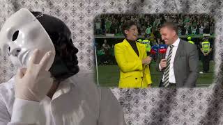 Mr Mime Reaction Brendan Rodgers Post Match Interview Celebration Kilmarnock 0 vs 5 Celtic 150524 [upl. by Neret]