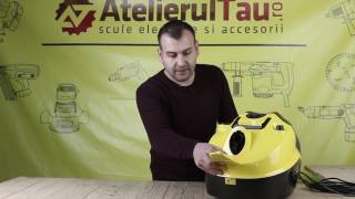 Aspirator cu aburi Karcher SV7  AtelierulTauro  WunderHaff [upl. by Moule]