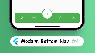 Build a Custom Bottom Navigation in Flutter Android amp IOS [upl. by Dewhurst]