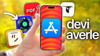 5 APP iPhone INCREDIBILI che DEVI SCARICARE SUBITO 📱🔥 [upl. by Nevada154]