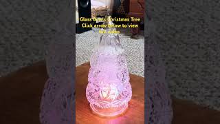 Glass Bowls Christmas Tree click arrow to view full video [upl. by Nollie529]