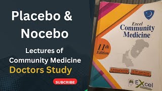 Placebo vs Nocebo Effect  placebo Nocebo effect  in hindi  Community Medicine  Doctors Study [upl. by Haret]