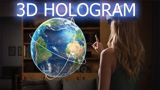 How To Make 3D BIG Hologram Projector [upl. by Japha]