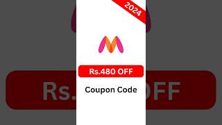 🤯 Myntra Discount Coupon 2024  Rs480 OFF ✅️  trending coupon myntra shorts offers [upl. by Braasch]