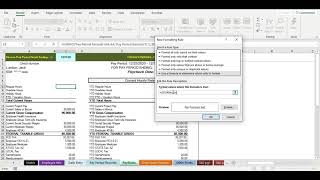 How to Create Custom Paystub in Excel Payroll 2021 [upl. by Atinomar]