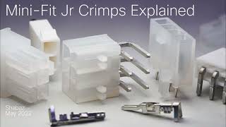 MiniFit Jr Connectors and Crimping Explained [upl. by Holbrook448]