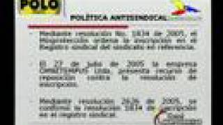 El empleo en Colombia I Política Antisindical [upl. by Dnesnwot62]