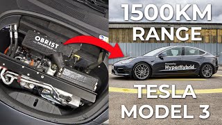 Tesla Model 3 with 1500KM RANGE The BETTER Tesla Model 3  Obrist Mark II [upl. by Adiv607]