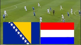 BosnieHerzégovine 11 PaysBaS Résumé du match  Ligue des Nations lUEFA 2025 [upl. by Eihcir]