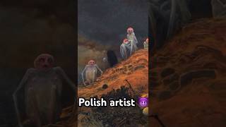 Zdzisław Beksiński a Polish artist known for his eerie surrealistic imagery art artist [upl. by Wager820]