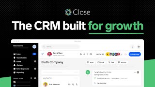 Close CRM Demo [upl. by Lednor]