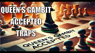 Queen’s Gambit Accepted Traps in Hindi [upl. by Eniamej846]