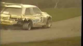 1986 Welsh Rally pt 2 [upl. by Wallas]