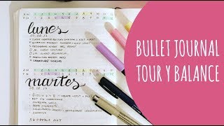 Bullet Journal Tour y balance de los 6 primeros meses [upl. by Leilah]