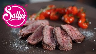 Das perfekte Steak Rinderhüftsteaks  günstige Steaks  Rinderhüfte richtig zerlegen  Sallys Welt [upl. by Adnac111]