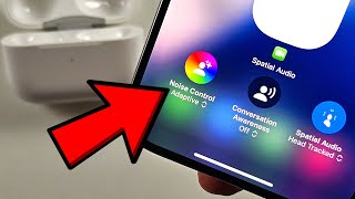 How To Use Adaptive Audio in AirPods on iPhone iOS 18 [upl. by Airot745]