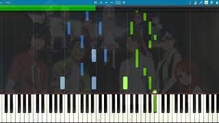 Synthesia AnoHana OST Ending  Secret Base Piano AnoHana [upl. by Reinhard]