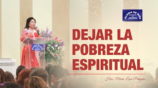 Dejar la pobreza espiritual  Hna María Luisa Piraquive  IDMJI [upl. by Notsuoh781]