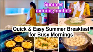 Light and delicious breakfast for summer morningsSummer morning routine in Canada [upl. by Baggott]