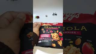 GRANOLA MIXED BERRIES  KELLOGGS shorts [upl. by Aissert]