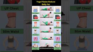 Yoga PilatesReduce Belly Fat  Pilates Yoga  Yoga Pilates Workout  shorts  fitnessmantram [upl. by Oiluarb787]