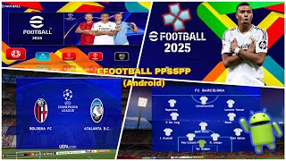 Nuevo eFootball PES 2025 V2 para AndroidMóvil ppsspp Con Narración en Español Kits y fichajes [upl. by Wolgast968]