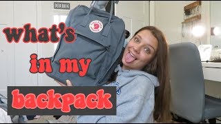 whats in my backpack 2019 l senior year of highschool [upl. by Aysahc]