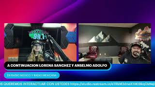 LORENA SANCHEZ Y ANSELMO ADOLFO AL AIRE [upl. by Chamkis]