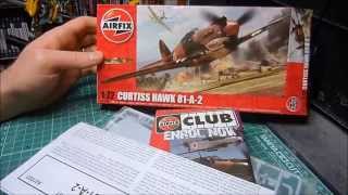 A package from RebelsAtCloudNine A P40 Warhawk by Airfix [upl. by Batsheva]