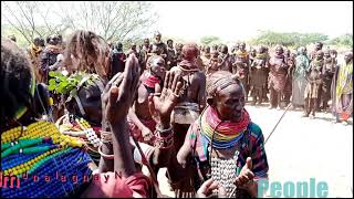 Nyangatom women the Ekumomaar celebration 1 [upl. by Nitza843]