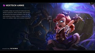 HEXTECH ANNIE SKIN SPOTLIGHT10262024 [upl. by Vedis904]